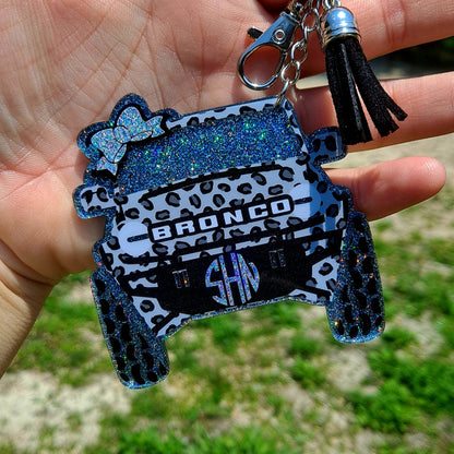 Custom Ford Bronco Keychain