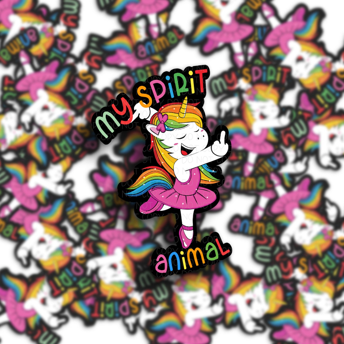 My Spirit Animal Vinyl Sticker 2 Pack!