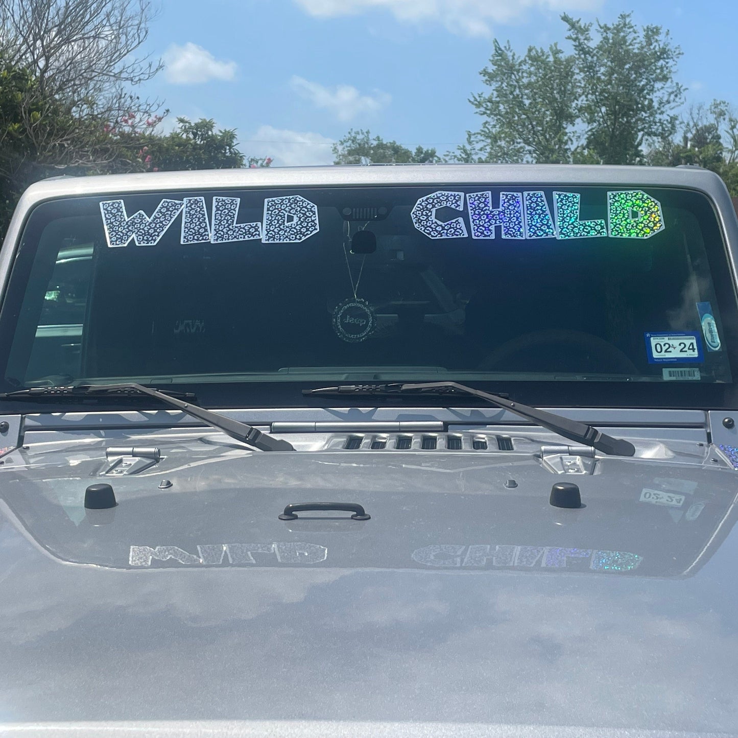Custom Jeep Windshield Banner Decal