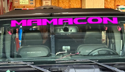 Custom Jeep Windshield Banner Decal