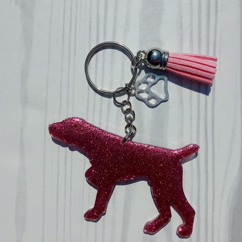 German shorthaired pointer sales keychain