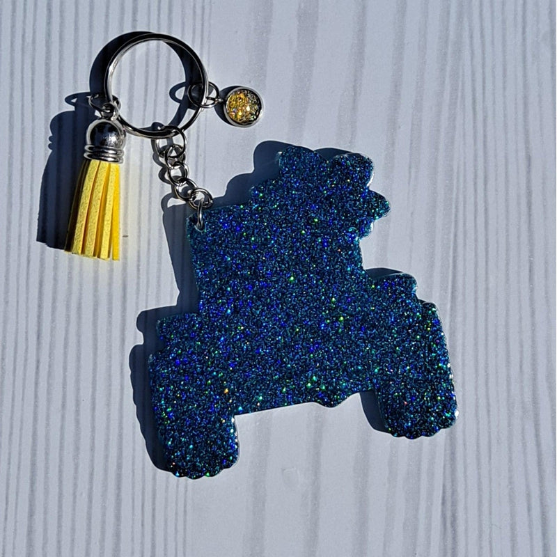 Bear key chain, Louis vuitton , Key chain , handmade key chain