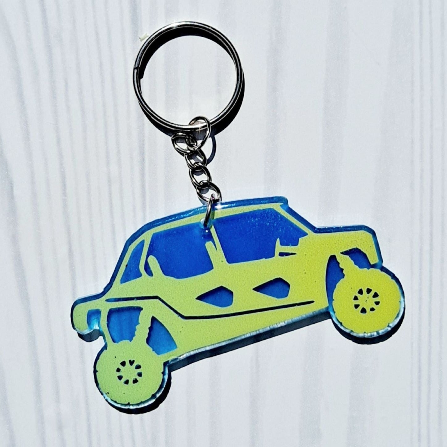 Custom Glow in the Dark SXS Four Seater Keychain